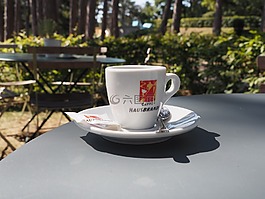 咖啡,休閑,杯