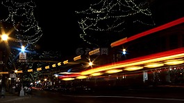 夜,灯,汽车