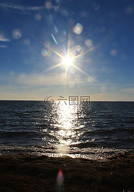 波羅的海,海,日落