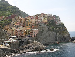 城市,海,山