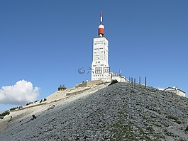山,mont ventoux,气象站