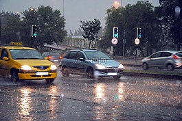 雨,交通,汽車