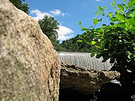 水閘,大瀑布,天然水