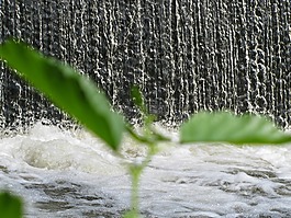 水閘,大瀑布,天然水
