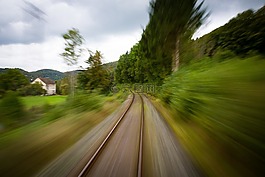 火車,旅行,似乎
