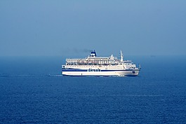 羅馬,海,渡輪
