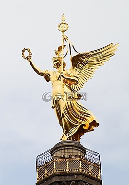 柏林,siegessäule,具有里程碑意义