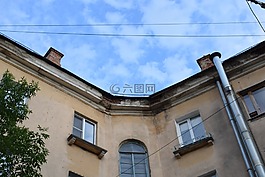 天空,房子,圍場(chǎng)