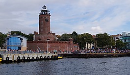 灯塔,端口,kolobrzeg