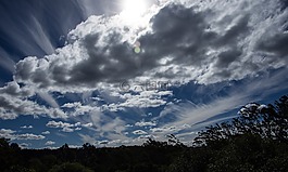 天空,云,孫光
