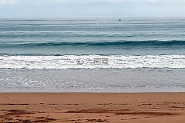 海灘,海,夏季