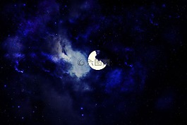 月球,夜,心情