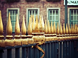 籬笆,金屬,鐵