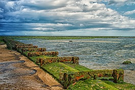 海景,雷德卡,英格蘭