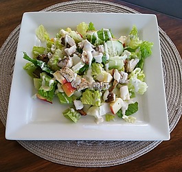 食品,沙拉,飲食