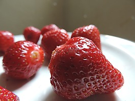 草莓,水果,食品