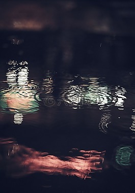水,下降,雨