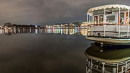 水域,反射,旅行