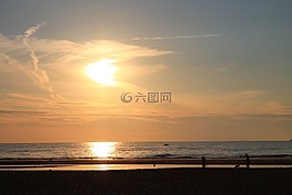 海,海灘,夏季