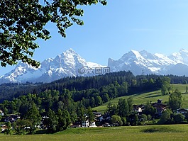 steinernes meer,石灰山,石头山