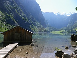 碼頭,湖,水