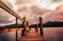 景觀,春,夏天
