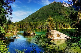 hintersee,拉姆紹,巴伐利亞