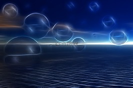 氣泡,海,幻想