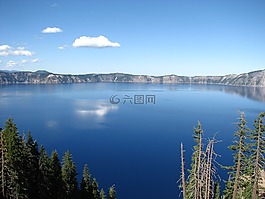 天空,藍色,水