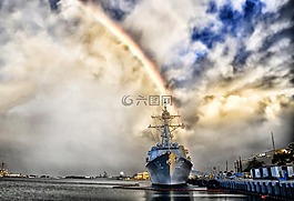 珍珠港事件,夏威夷,彩虹