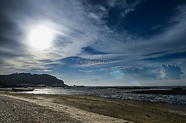 海灘,一天,太陽(yáng)