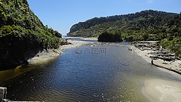 湖,銀行,水域