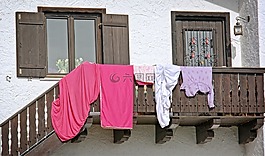 木窗口,木,陽臺(tái)