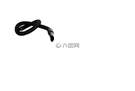 塑料,軟管,黑