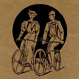 釀酒,自行車,男子
