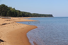 貝加爾湖,布里亞特,海灘