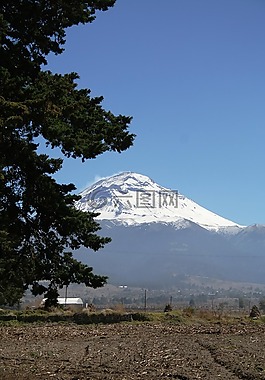 景观,火山,墨西哥
