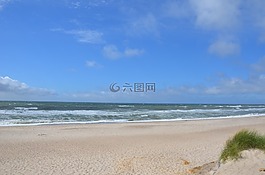 丹麥,海灘,海