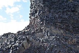 石,火山,自然