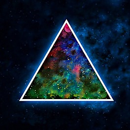 空間,三角形,光明