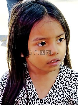墨西哥,兒童,女孩