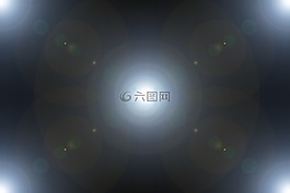 光,lichtreflex,光的圈子