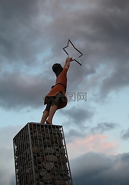 明星,希望,夢