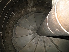螺旋,樓梯,步驟