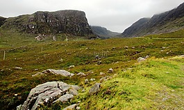 蘇格蘭,山,bealach吶巴