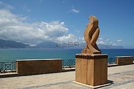 地中海,雕塑,海濱長(zhǎng)廊