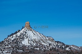 山,旅行,雪