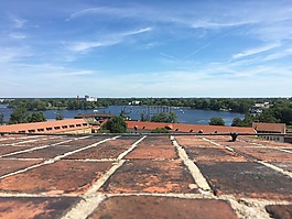 施潘道城堡,天空,天际线
