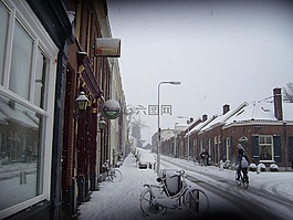 雪,荷蘭,凍結(jié)
