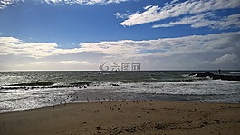 丹麥,北海,海灘